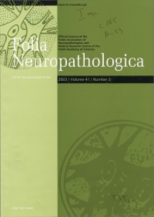 Folia Neuropathologica : former Neuropatologia Polska Vol.41 (2003) nr 3