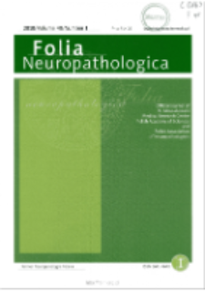 Folia Neuropathologica : former Neuropatologia Polska Vol.48 (2010) nr 1
