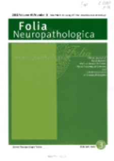 Folia Neuropathologica : former Neuropatologia Polska Vol.49 (2011) nr 3