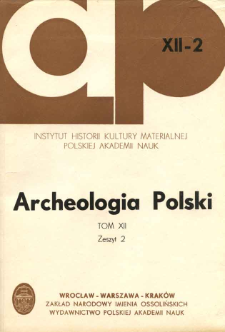 Z problematyki polskiego mezolitu. Cz. 4, O mezolicie Polski północno-wschodniej i terenów sąsiednich