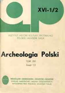 Z problemów chronologii epoki brązu w Polsce