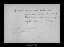 Boczkowo. Files of Wyszogrod district in the Middle Ages. Files of Historico-Geographical Dictionary of Masovia in the Middle Ages