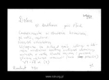 Dobra. Files of Wyszogrod district in the Middle Ages. Files of Historico-Geographical Dictionary of Masovia in the Middle Ages