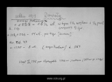 Drwały. Files of Wyszogrod district in the Middle Ages. Files of Historico-Geographical Dictionary of Masovia in the Middle Ages