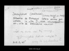 Janikowo. Files of Wyszogrod district in the Middle Ages. Files of Historico-Geographical Dictionary of Masovia in the Middle Ages