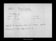 Przęsławice. Files of Wyszogrod district in the Middle Ages. Files of Historico-Geographical Dictionary of Masovia in the Middle Ages