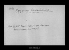 Rogowo Szlacheckie. Files of Wyszogrod district in the Middle Ages. Files of Historico-Geographical Dictionary of Masovia in the Middle Ages