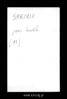 Skruda. Files of Liw district in the Middle Ages. Files of Historico-Geographical Dictionary of Masovia in the Middle Ages