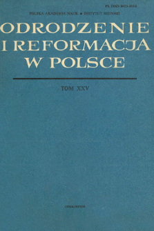 Glosy źródłowe do "Proporca albo Hołdu pruskiego" Jana Kochanowskiego