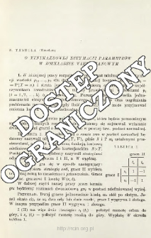 O minimaksowej estymacji parametrów w rozkładzie wielomianowym