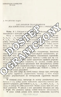 Zagadnienie transportowe dla zmiennych funkcyj popytu i podaży