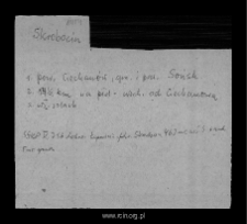 Skrobocin. Files of Ciechanow district in the Middle Ages. Files of Historico-Geographical Dictionary of Masovia in the Middle Ages