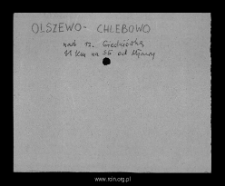 Olszewo-Chlebowo, now part of Olszewo-Bołąki. Files of Mlawa district in the Middle Ages. Files of Historico-Geographical Dictionary of Masovia in the Middle Ages