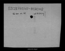 Szczepkowo Borowe. Kartoteka powiatu mławskiego w średniowieczu. Kartoteka Słownika historyczno-geograficznego Mazowsza w średniowieczu