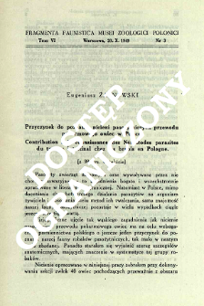 O faunie ważek (Odonata) Azji Środkowej = K faune Odonata Srednej Azii