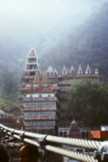 Bridge over the Ganges in Lakshman Jhula / Rishikesh (Iconographic document)