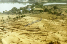 Lake and farmland in Pushkar (Iconographic document)