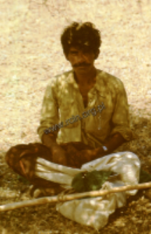 Portrait of a shepherd kachchi rabari (Iconographic document)