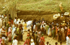 Local market accompanying Mommai Mata festival (Iconographic document)