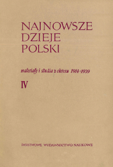 Rozważania nad ewolucją programu agrarnego KPP (1922-1932)