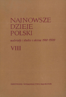 W sprawie zapisek gen. Józefa Kordiana Zamorskiego