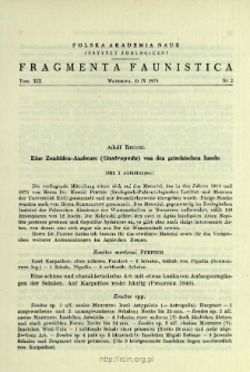 Eine Zonitiden-Ausbeute (Gastropoda) von den griechischen Inseln