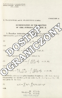 Algorithm 67 - Determination of the solution of Abel integral equations, II