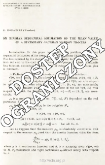 On minimax sequential estimation of the mean value of stationary Gaussian Markov process