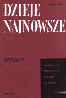 Stan badań nad przyczynami "wydarzeń poznańskich" : (próba rekonstrukcji)