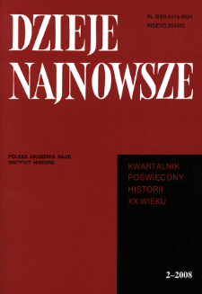 Dzieje pierwszych dwudziestu miesięcy II Rzeczypospolitej czy monografia gabinetu Leopolda Skulskiego?