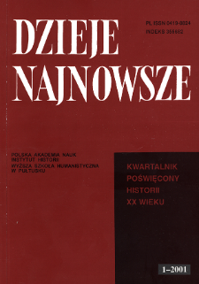 Cele i metody negocjacyjnej dyplomacji amerykańskiej w dziedzinie kontroli zbrojeń w latach 1925-1930