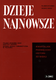 Uczony wobec nazizmu : przedwojenne poglądy Aleksandra Hertza na genezę, funkcjonowanie i ideologię narodowego socjalizmu