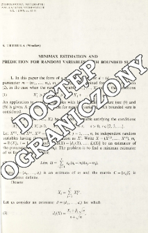Minimax estimation and prediction for random variables with bounded sum