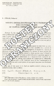 Solving initial-boundary value problems for coupled systems of partial differential equations