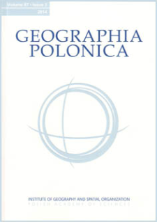 Geographia Polonica Vol. 87 No. 3 (2014), Editorial