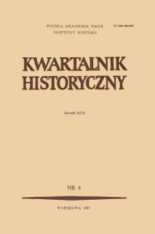 Kwartalnik Historyczny R. 93 nr 4 (1986), In memoriam : Henri Michel (1907 - 1986)