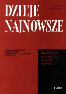 Sprawy polskie w schyłkowym okresie działalności Kominternu