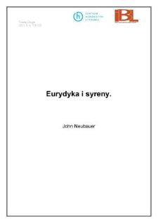 Eurydyka i syreny