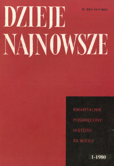 Udział konserwatystów zachodniogalicyjskich w wyborach w 1922 roku