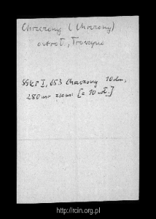Chrzczony. Files of Ostroleka district in the Middle Ages. Files of Historico-Geographical Dictionary of Masovia in the Middle Ages