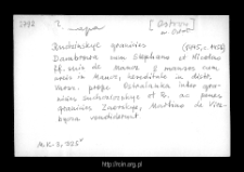 Rudno. Files of Ostroleka district in the Middle Ages. Files of Historico-Geographical Dictionary of Masovia in the Middle Ages