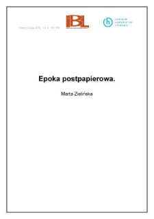 Epoka postpapierowa