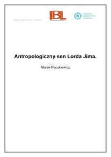 Antropologiczny sen Lorda Jima
