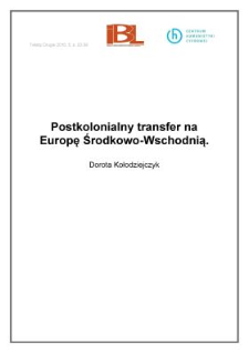 Postkolonialny transfer na Europę Środkowo-Wschodnią