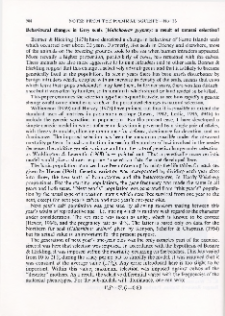 Behavioural changes in Grey seals (Halichoerus grypus): a result of natural selection