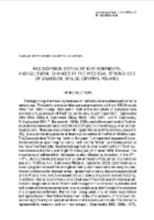 Radiocarbon dating of environmental and cultural changes at the Medieval stronghold of Zawodzie (Kalisz, central Poland)