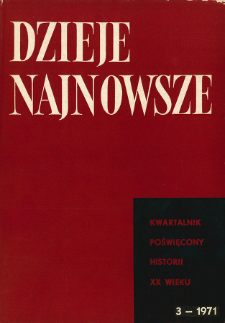 Z dziejów liberalizmu polskiego : partie liberalno-demokratyczne inteligencji w Królestwie Polskim, 1905-1907