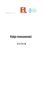 Koleje nowoczesności