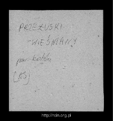 Przyłuski. Files of Biala Rawska district in the Middle Ages. Files of Historico-Geographical Dictionary of Masovia in the Middle Ages