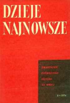 Dzieje gospodarcze XX w. w najnowszej historiografii czechosłowackiej